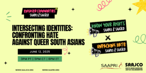 3 Intersecting Identities Confronting Hate Against Queer South Asians